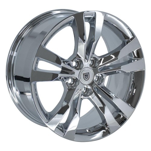 4717 Chrome 18x8.5 inch 5x115 Wheel ET40 Fits Buick Cadillac Chevy - Picture 4 of 8