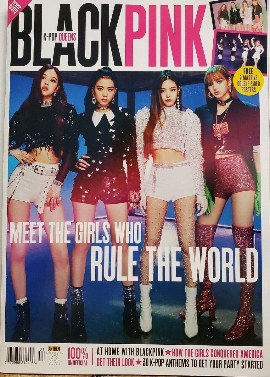 Black Pink Issue 1 - 2019 K-Pop Queens Get Their Look-Girls Who
