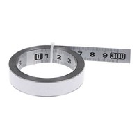 Selbstklebende MaßBand 300Cm Metrische Metall Klebrige Stahl Werkbank Lineal