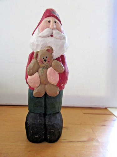 Eddie Walker Santa with Teddy Bear Christmas 9" tall. - Picture 5 of 8