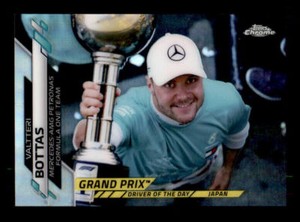 2020 Topps Chrome Formula 1 Refractor #170 Valtteri Bottas Mercedes-AMG