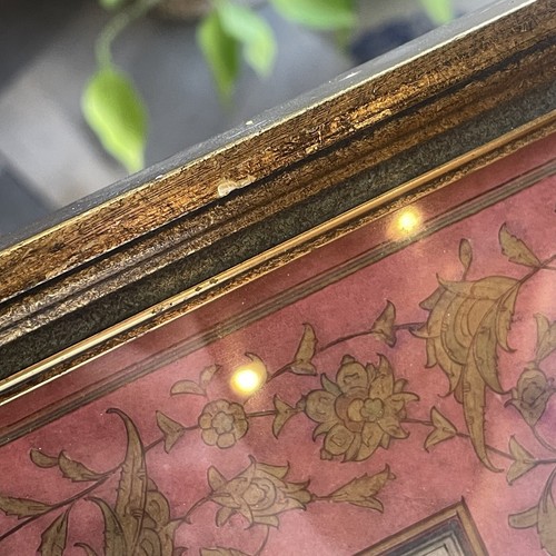 Antique Collotype Print Prince Riding Elephant By Khem Karan  India Mughal Style - Picture 8 of 14