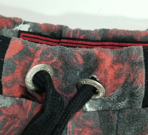 Jordan Craig Boys Sweatpants L Large red black rose bird - Picture 4 of 12
