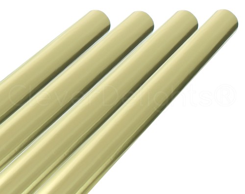 4 Rolls - Metallic Gold Wrapping Paper - 30" x 300" JUMBO Rolls - 250 Sq Ft