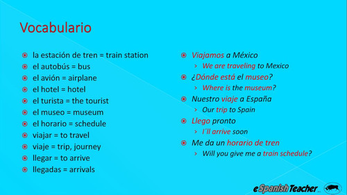 eSpanishTeacher Learn to Speak Spanish Language Software Course for PC or Mac - Picture 8 of 10