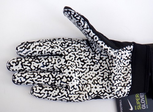 Nike Superbad Black Gloves Football Receiver Men's Cement CJ9339-0191 - XL 2XL - Picture 6 of 24