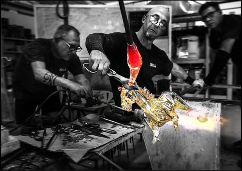 Specchio Classico in Vetro di Murano da parete verticale rettangolare èglomisè - Picture 5 of 10