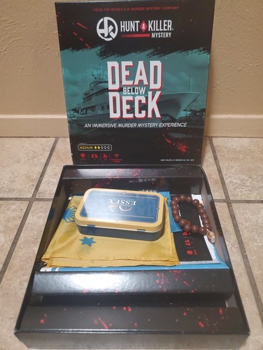Hunt A Killer: Dead Below Deck -- Juego Murder Mystery - Caja dañada - Imagen 2 de 10