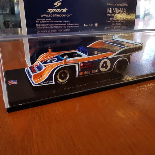Spark 1/43 Porsche 917/10 #4 Can Am 1973 MoSport, con caja original US163 - Imagen 2 de 10