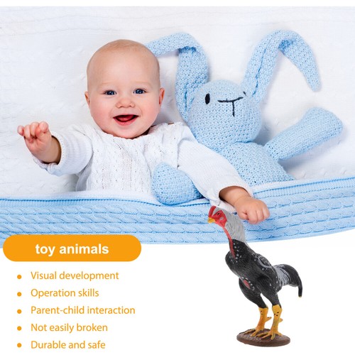 Farm Animal Figure Model Toys Child Toddler Kids Learning - Imagen 3 de 12