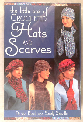 The Little Box of Crocheted Hats and Scarves - 20 Patterns - New/Sealed