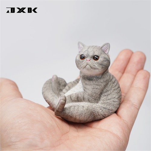 JXK 1/6 Lazy Cat 8.0 Model Pet Cute Animal Scene Decor Soldier Accessory Gift - Picture 7 of 22