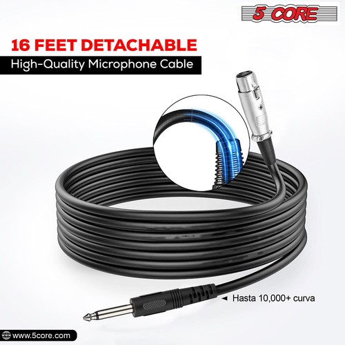 Microfono Microfono Dinamico Vocale Portatile Cardioide Microfono Unidirezionale con - Foto 2 di 11