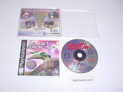 BLAST RADIUS Spiel komplett in Hülle mit Anleitung - Sony Playstation / PS2