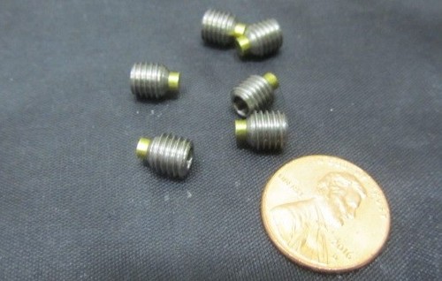 Stainless Steel Brass Tip Set Screw, 2-56, 4-40, 6-32, 8-32 To 3/8-16, M3 to M8 - Picture 242 of 511