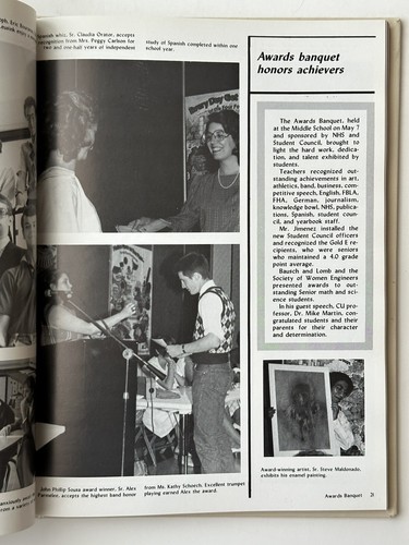 Eaton High School - Eaton, Colorado - Eatonian 1985 Yearbook - Picture 7 of 11