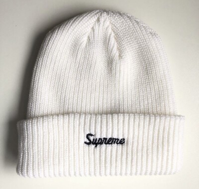 【新品】Supreme Loose Gauge Beanie White Buy Supreme Loose Gauge Beanie 'White Multicolor' - FW23BN20