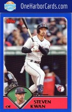 2023 Topps Archives Cleveland Guardians #257 Steven Kwan