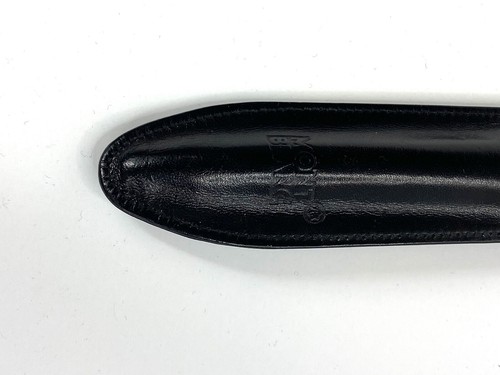 Penna stilografica MONTBLANC Starwalker platinata in metallo gomma con manica in pelle - Foto 6 di 6