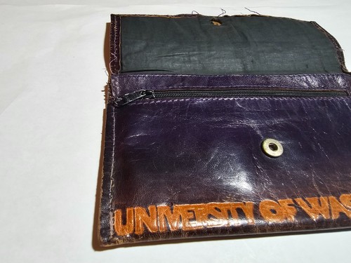 1970s WASHINGTON HUSKIES WALLET UW FOOTBALL BASKETBALL BASEBALL HUSKY VINTAGE - Picture 15 of 19