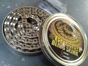 gold bmx chain