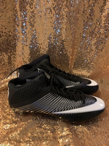 NEU Nike VPR Fußball Stollen Schuhe schwarz weiß Größe 15 Herren - Bild 3 von 8
