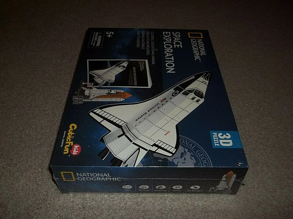 New Sealed National Geographic Kids 3D Puzzle Space Exploration Model 2017 NIB - Image 2 of 4