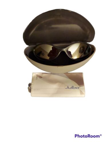 Julbo Toddler Young Kids Sunglasses Gray W/ Neck Strap & Case VERY LIGHTLY USED - Picture 2 of 3
