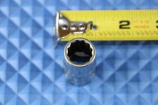 Craftsman 9/16'' SAE 1/2'' Drive 12 Point Shallow Socket -VV- 47503 USA