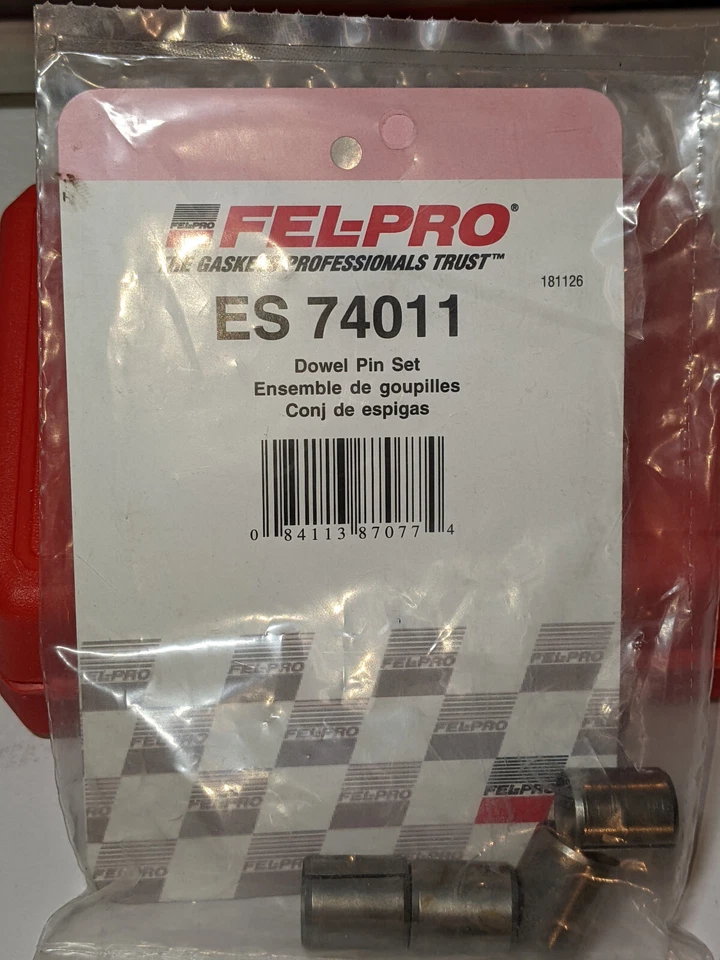 2.3 Tacos de localización de culata Ford 2.3/2.5 1974-2001 SOHC Lima nuevo paquete de 4 Foto 2 de 4