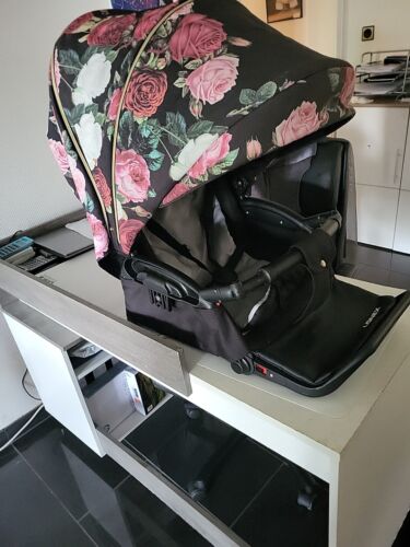 my junior Miyo Oder Lonex Kinderwagen- Sportwagenaufsatz Geblümt - Bild 5 von 7