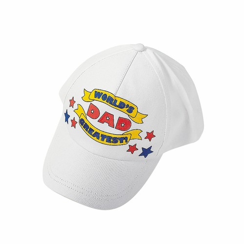 Greatest Dad Baseball Hats - Craft Kits 