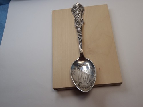 Missouri Columns University of MO. Sterling Souvenir Spoon 5 3/4" 27.0 Grams - Picture 17 of 22