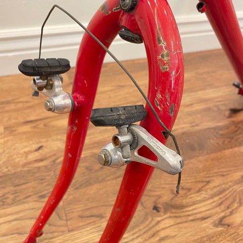 Jamis Dakota Steel Mountain Bike Frame Set and Fork Vintage Large 22" Brakes - Picture 13 of 13