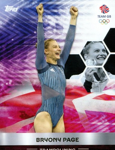 Topps Team GB Estrellas de París 2024 Autógrafos Paralelos Base Elige - Imagen 31 de 64