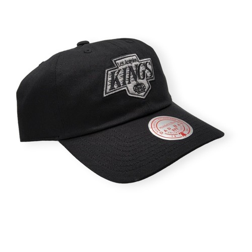 Mitchell & Ness Los Angeles Kings Team Ground 2.0 Adjustable Strap Dad Hat Cap - Picture 3 of 6