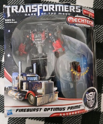 Transformers Dotm Dark Moon Voyager Fireburst Optimus Prime Misb 2011