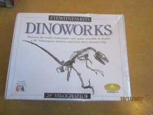 Skullduggery Eyewitness Kits Dinoworks Stegosaurus New Factory Sealed Educational Science & Nature