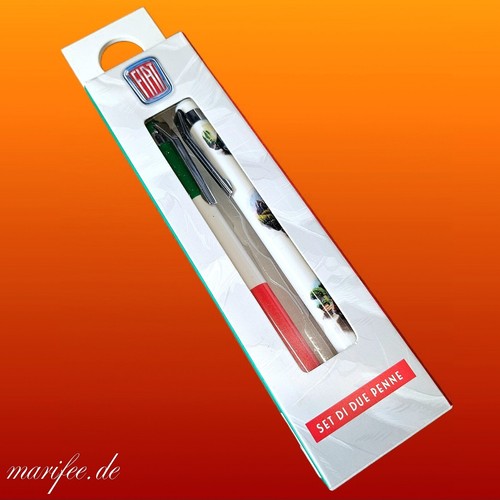 Fiat-Kugelschreiber-Set, 2 Stück, Fiat 500 Retro Art.-Nr. 12419 - Bild 1 von 6