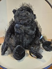 Ganz Webkinz New With Unused Tag Gorilla, Monkey, Ape, Black Hairy