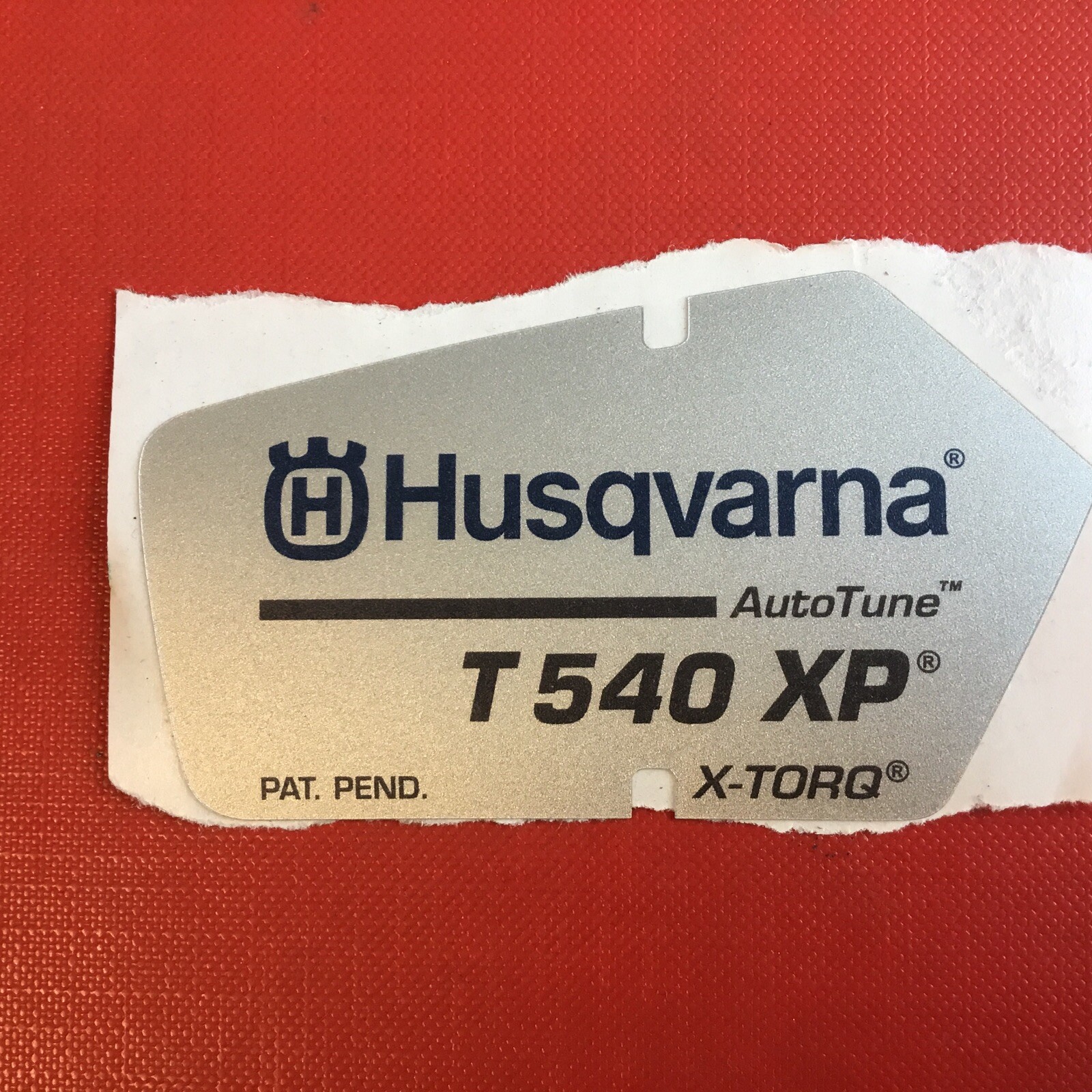 Husqvarna Genuine T540XP  Chainsaw Sticker Logo Decal 