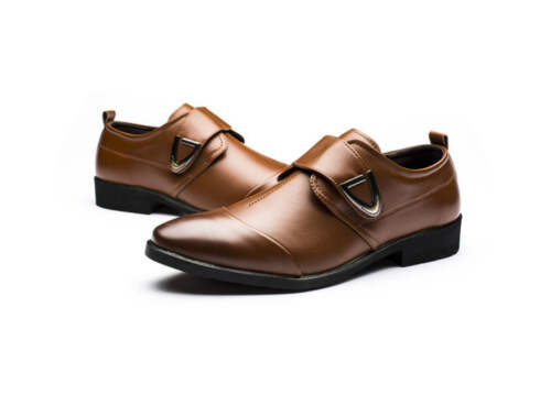 Scarpe uomo formali a punta antiscivolo resistenti all'usura eleganti taglio basso micro - Foto 12 di 33