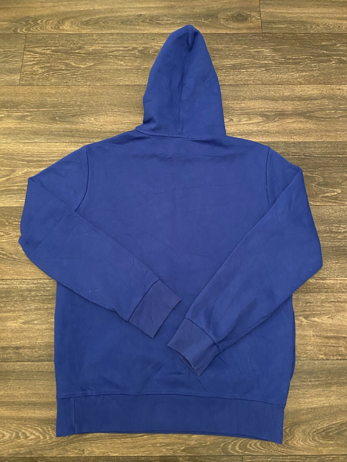 Polo Ralph Lauren uomo taglia small velluto grande pony blu felpa con cappuccio