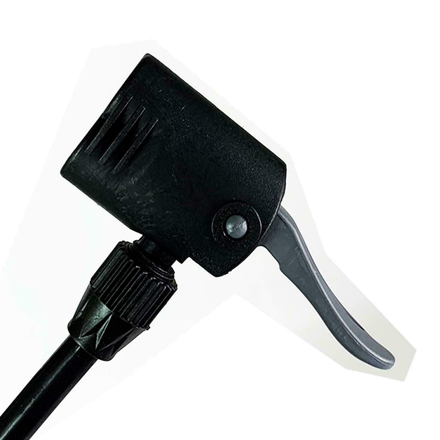 Dunlop Floor Bike Pump with Pressure Gauge Standpump Manometer 11Bar