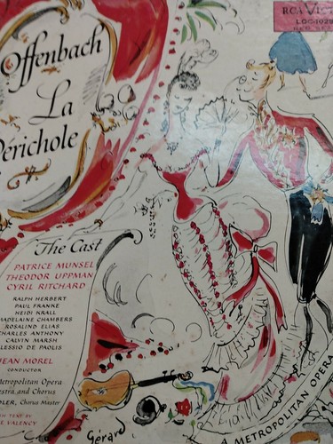 Jean Morel Offenbach La Perichole Vinyl LP LOC-1029 RCA 1957 Red Seal Booklet - Picture 1 of 3