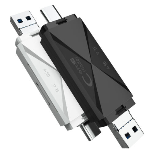 5in1 Micro SD/TF Memory Card USB Reader For Type-C Android Phone Tablet Laptop - Picture 10 of 15