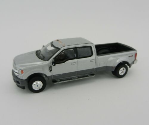 1:64 GreenLight *ANNIVERSARY COLLECTION* Silver 2019 Ford F350 Dually Pickup NIP - Picture 3 of 5