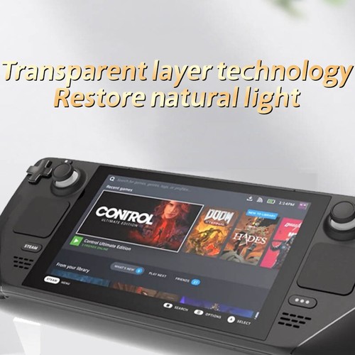 Tempered Glass For Valve Steam Deck Game Console Screen Accessories Anti-scratch - Zdjęcie 7 z 12