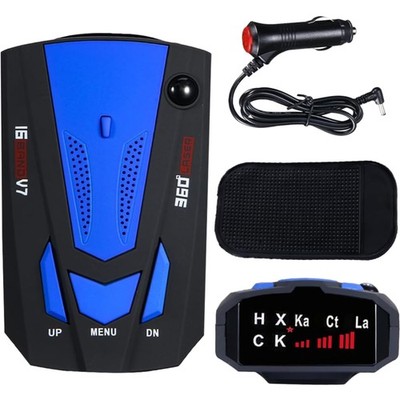 Universal Mobile Radar Detector: Full Band Reception with Auto Mute Function