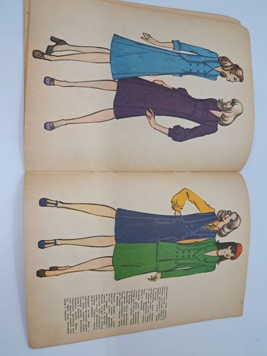 Mode Magazin Kleider Kleidung Stricken Nähen Handarbeit Sowjetische UdSSR - Bild 4 von 10
